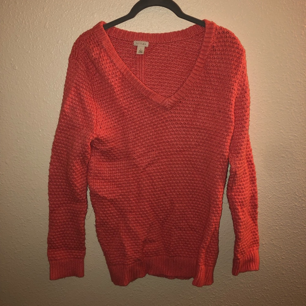 Salmon colored sweater